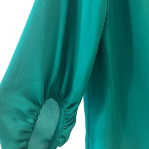 LOFT Tops - Teal bell sleeve loft top LOFT Tops - Teal bell sleeve loft top